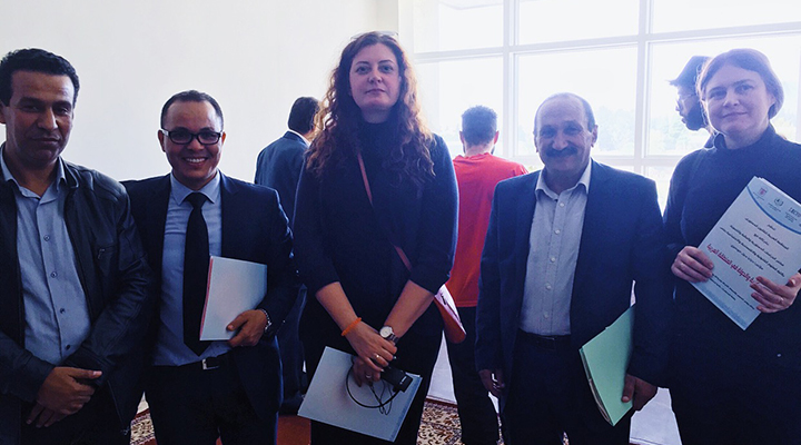 Teisės katedros lektorė ir Verslo technologijų katedros docentė svečiavosi Maroke